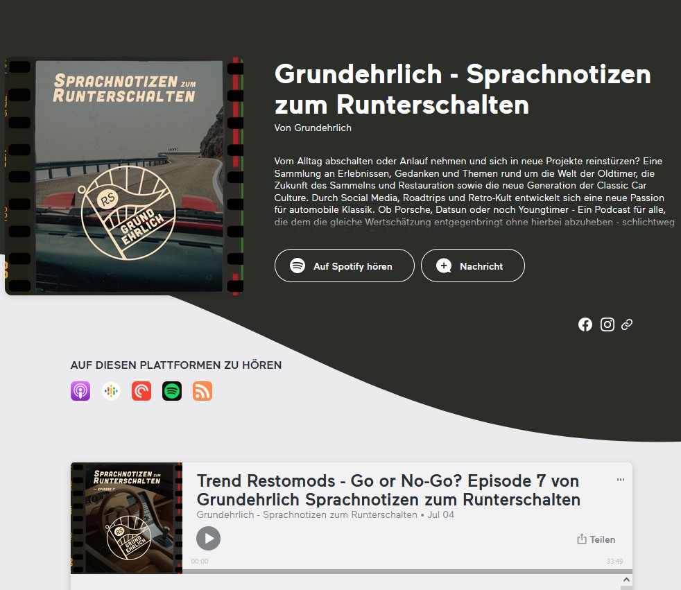 Profil vom Grundehrlich Podcast auf Anchor.fm